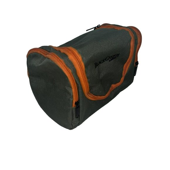 Black Canyon Outfitters Travel Bag Green Toiletries Kit Organizer Zip Closure - Picture 3 of 7